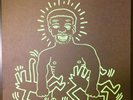 KEITH HARING ART COVER-LARRY LEVAN-THE FINAL NIGHT OF PARADISE 5 - NM CONDITION