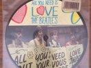 THE BEATLES 20TH ANNIVERSARY PICTURE DISC - ALL YOU NEED IS LOVE