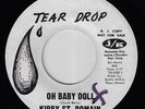 TX Teen Rocker 45 / KIRBY ST. ROMAIN - Oh Baby Doll : TEAR DROP WLP  HEAR