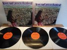 JIMI HENDRIX / JOHN MAYALL / THE WHO - LOVE AND PEACE FESTIVAL 3X LP BOX SET