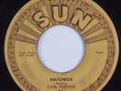 Rockabilly 45 CARL PERKINS Matchbox SUN HEAR