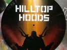 HILLTOP HOODS orange design.Handmade Stencil work on vinyls. Made in Australia