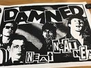 RARE ORIGINAL STIFF 1977 PROMO POSTER THE DAMNED 