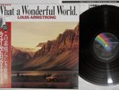 LOUIS ARMSTRONG WHAT A WONDERFUL WORLD MCA VIM-28601 Japan OBI Mono Vinyl LP