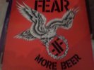 Fear More Beer LP 1985 vinyl The Germs Misfits Black Flag PUNK