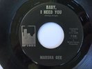 Northern Soul Marsha Gee On Uptown  704 Baby I Need You NM