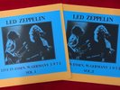Led Zeppelin Live In Essen West Germany 1973 Vol 1 & 2 Japan Acetate Not TMOQ LP