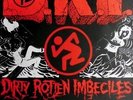 DIRTY ROTTEN IMBECILES - D.R.I. - 1990 - Tourplakat - Trash Zone - Tourposter