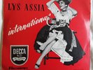 Lys Assia Eurovision Switzerland 1956 winner Refrains .. German version EP