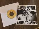 David Bowie Ashes to Ashes 1990 VERY RARE German Promo single