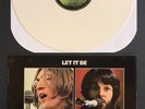 THE BEATLES Let It Be RARE WHITE VINYL UK EXPORT-ONLY EX/M- Apple