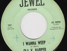 OLA V HARPER I Wanna Weep RARE northern soul 45 SUPERB  r&b dancer LISTEN