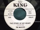 Rare Doo Wop 45 : The Mascots   The Story Of My Heart   Wiggle   King 5377 Hi Fi