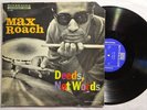 MAX ROACH Deeds Not Words ORIGINAL RIVERSIDE JAZZ LP