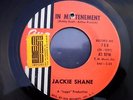 JACKIE SHANE COMIN '  DOWN vg++ us on sue records.