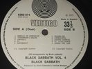 Black Sabbath  Vol 4. VERTIGO SWIRL UK OrIginal. 1972. Booklet, inner, etc.