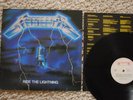 METALLICA  1 X VINYL RIDE THE LIGHTNING 1984 ROADRUNNER RR9848 slayer