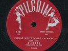 78tk-R&B vocal group-PILGRIM 720-The G-Clefs