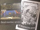 Primus Desaturating Seven - Rainbow Splattered Vinyl LP + Promo Poster FREE SHIP