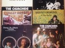 THE OSMONDS / Donny & Marie - Small Set Of 6 Vinyl LP - Crazy Horses, Etc