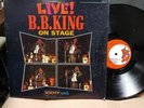 B.B. King ‎– Live  B.B.King On Stage - 33T LP EX/VG++ Kent ‎– KST-515