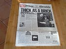 Jethro Tull thick as a brick vinyl record Ian Anderson