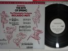 RICCARDO MUTI STRAVINSKY RITE OF SPRINGS MFSL 1-519 US Audiophile Vinyl LP