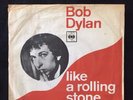 Bob Dylan: like a rolling stone / Gates of eden. Rare Danish issue vg+