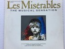 Les Miserables Broadway Cast Soundtrack Gatefold Vinyl Record 2x LP Geffen 1987