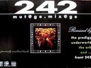 FRONT 242 - 1995 - Promoplakat - Prodigy - Mut@ge.Mix@ge - Promoposter