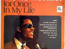 STEVIE WONDER - FOR ONCE IN MY LIFE, UK  Tamla Motown, Album STML 11098,  '69