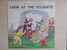 Good Apple Record Album For Pre-school LOOK AT THE HOLIDAYS LP 1982