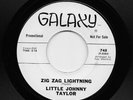 Little Johnny Taylor - Zig Zag Lightning / The Things I Used To Do (Soul, 45)