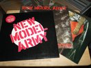New Model Army - 3 EMI 80s Studio Vinyl Albums - Top Punk Rock - Look Inside