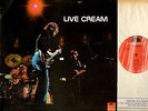 CREAM live cream (1st uk) LP EX+/VG+ 2383 016 A1/B1 blues rock hard psych 1970