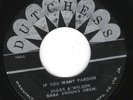 ? DUTCHESS label - JOE HIGGS & WILSON /BABA BROOKS Want Pardon/Musical Communion