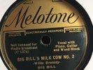 BIG BILL BROONZY BLACK BOB MELOTONE 60757 BLUES 78 RPM E-