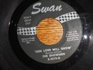 1960s Northern Soul 45 THE SHOWMEN SWAN #4219 OUR LOVE WILL GROW/YOU'RE EVERY