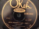 Okeh 8781 TEXAS ALEXANDER w LITTLE HAT JONES guitar 1929 78 rpm BLUES