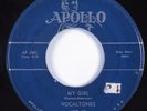 Doo Wop R&B 45 VOCALTONES My Girl APOLLO  HEAR