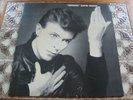 DAVID BOWIE HEROES UK 1st PRESS MINTY VINYL UN-LAMINATED COVER + INSERT Nr MINT