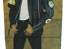 Michael Jackson Drapeau GIANT Fahne WHO IS IT FLAG / POSTER 175cm x 57cm
