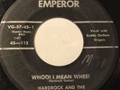 Rockabilly 45 Hardrock & Rhythm Rockers whoo  I mean whee  OG