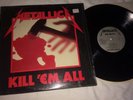 Metallica Kill 'Em All Megaforce MRI 069 Cliff Burton IN SHRINK 1983 Super Clean