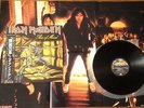 IRON MAIDEN - PIECE OF MIND -1ST JAPAN VINYL 33 LP +OBI & POSTER - EMI EMS-91057