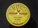 Elvis Presley SUN ALL 5 78rpm record rockabilly rock?n?roll jukebo