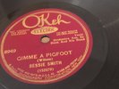 BLUES BESSIE SMITH Okeh 8949 Gimmie Pigfoot (icon classic/Take me Buggy Ride E-