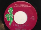 Rare Northern Soul 45 Record - Tommy Bush - I Don't Like It - Rika