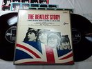 THE BEATLES' STORY JAPAN ODEON BOOK SLEEVE FULL BOX SET OP-7553 4 RED WAX