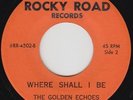 Black Gospel 45 - The Golden Echoes on Rocky Road - LISTEN
